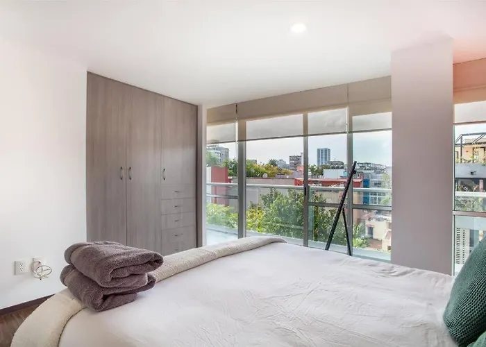 Corazon De Condesa 3 Departamentos - 200mbps Wifi, Roof, Gym 4* Mexico City