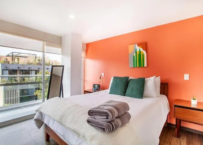 Corazon De Condesa 3 Departamentos - 200mbps Wifi, Roof, Gym 4*