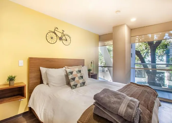 Corazon De Condesa 3 Departamentos - 200mbps Wifi, Roof, Gym 4* Mexico City