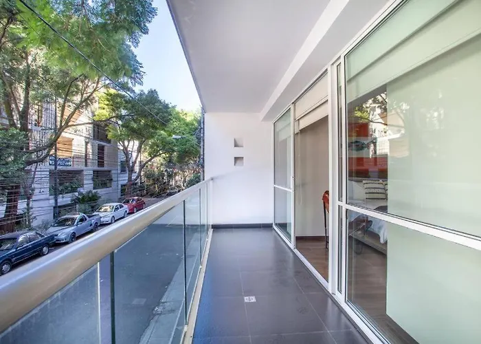 Corazon De Condesa 3 Departamentos - 200mbps Wifi, Roof, Gym Aparthotel