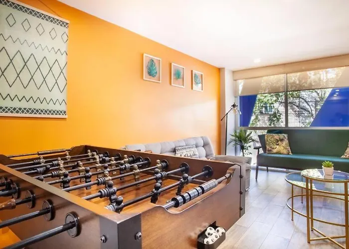 Corazon De Condesa 3 Departamentos - 200mbps Wifi, Roof, Gym 4*