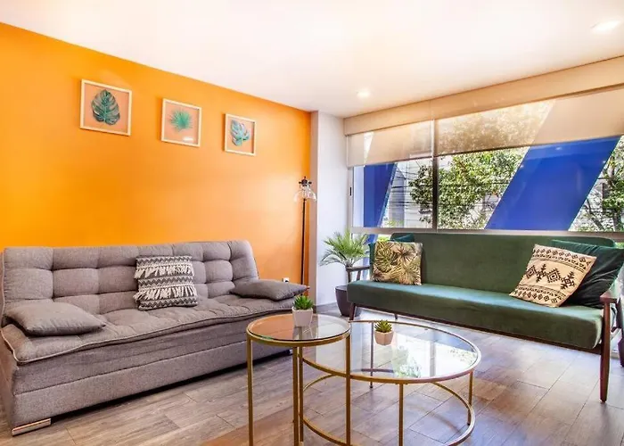 Corazon De Condesa 3 Departamentos - 200mbps Wifi, Roof, Gym Mexico City