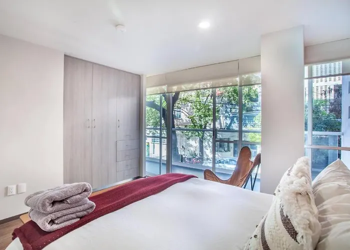 Corazon De Condesa 3 Departamentos - 200mbps Wifi, Roof, Gym