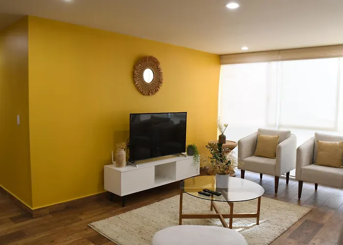 Corazon De Condesa 3 Departamentos - 200mbps Wifi, Roof, Gym Aparthotel