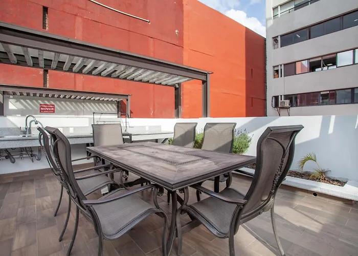 Corazon De Condesa 3 Departamentos - 200mbps Wifi, Roof, Gym